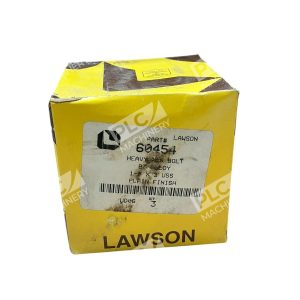 Lawson 60454 1-8 X 3 USS Heavy Hex Bolt Plain Finish One Box of 3
