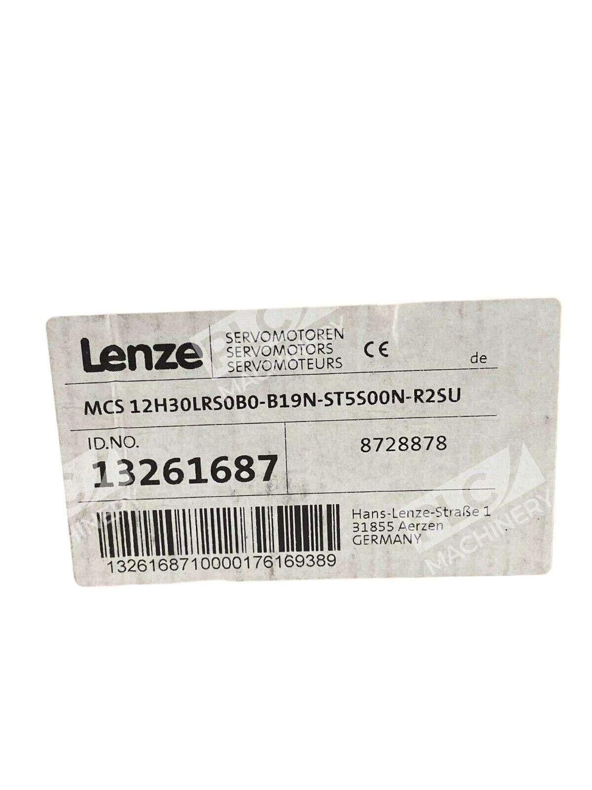 Lenze MCS 12H30LRS0B0-B19N-ST5S00N-R2SU Servo Motor - Image 3