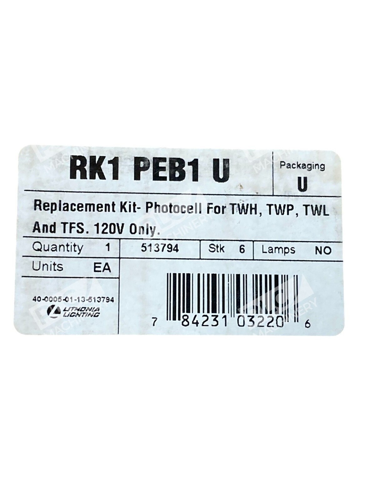 Lithonia Lighting Photocell For TWH TWP TWL &TFS 120V Replacement Kit RK1 PEB1 U - Image 6