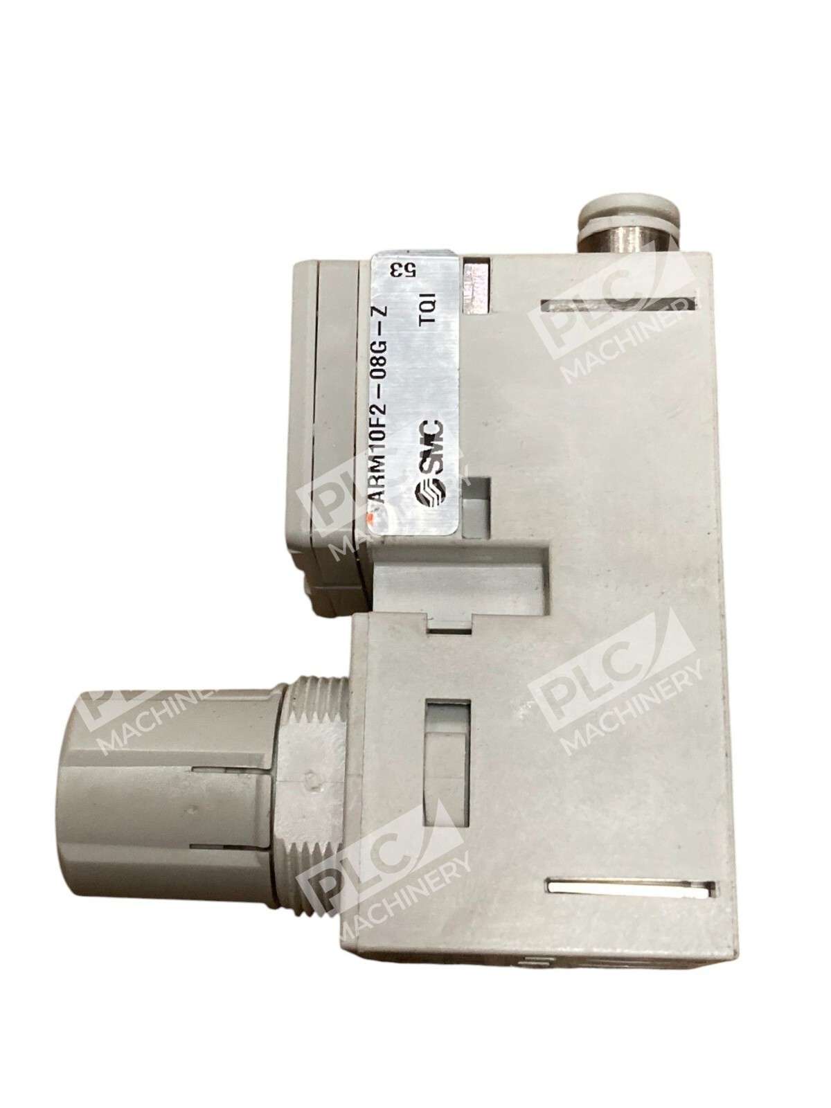 Lot of 2 SMC ARM10F2-08G-Z Compact Manifold Regulator w/ Backflow & Manual Valve - Image 3