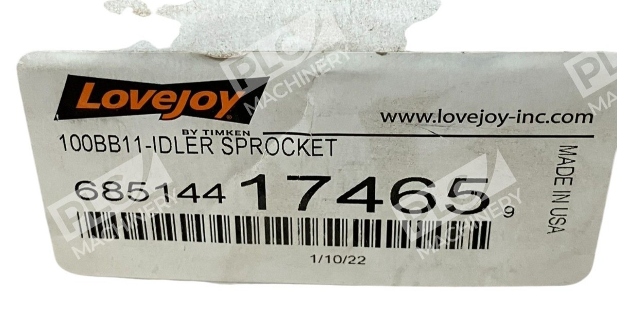 Lovejoy PT005983 100BB11 Idler Sprocket 68514417465 - Image 3