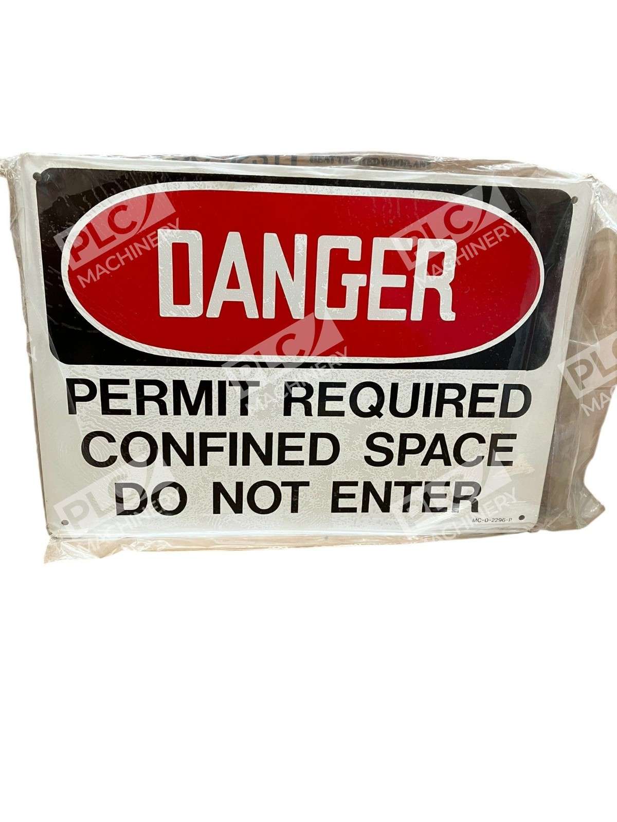 MC-D-2296-P Permit Required Confined Space Do Not Enter "Danger" Lots of 152 - Image 3