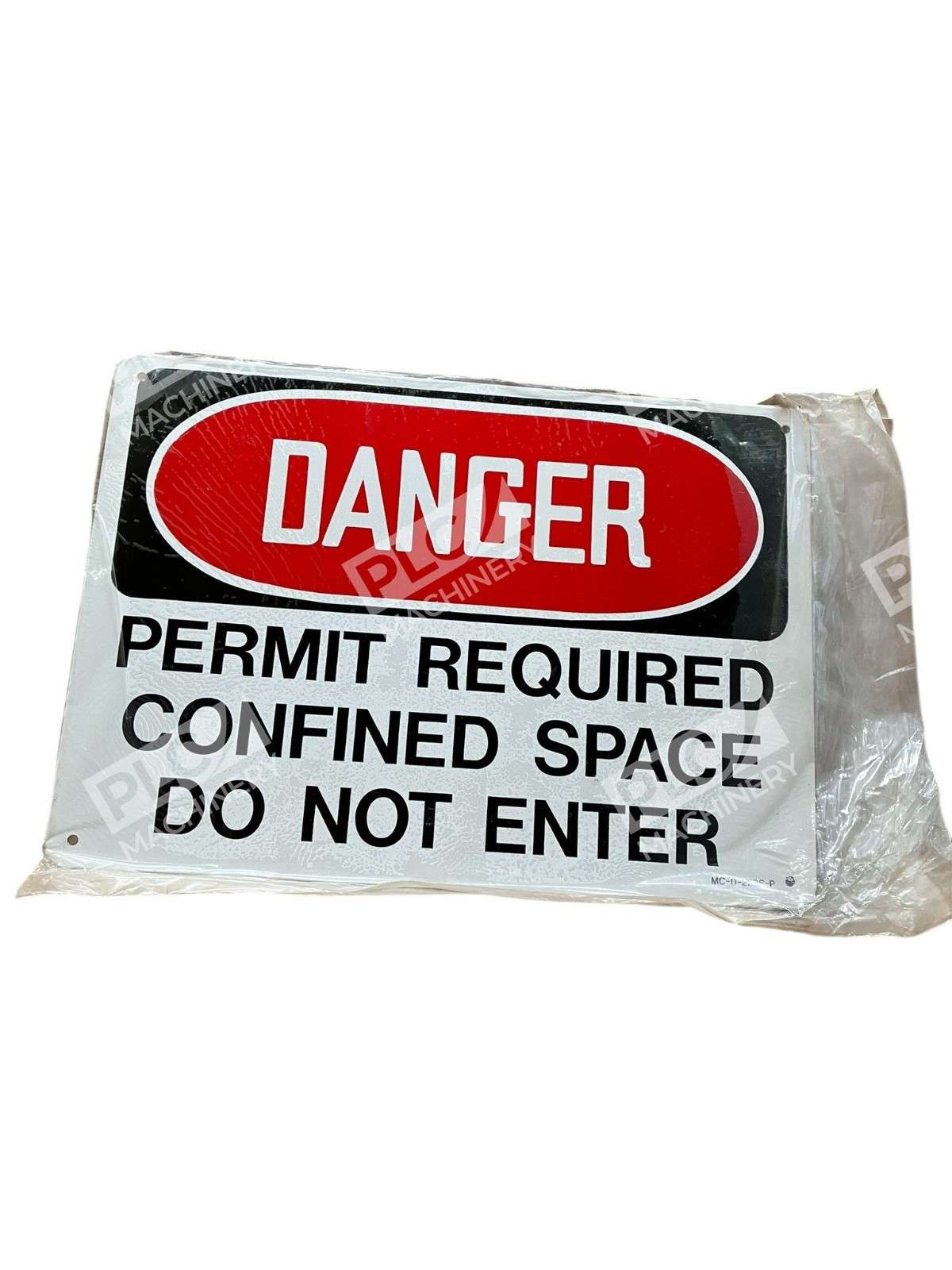 MC-D-2296-P Permit Required Confined Space Do Not Enter "Danger" Lots of 152 - Image 8