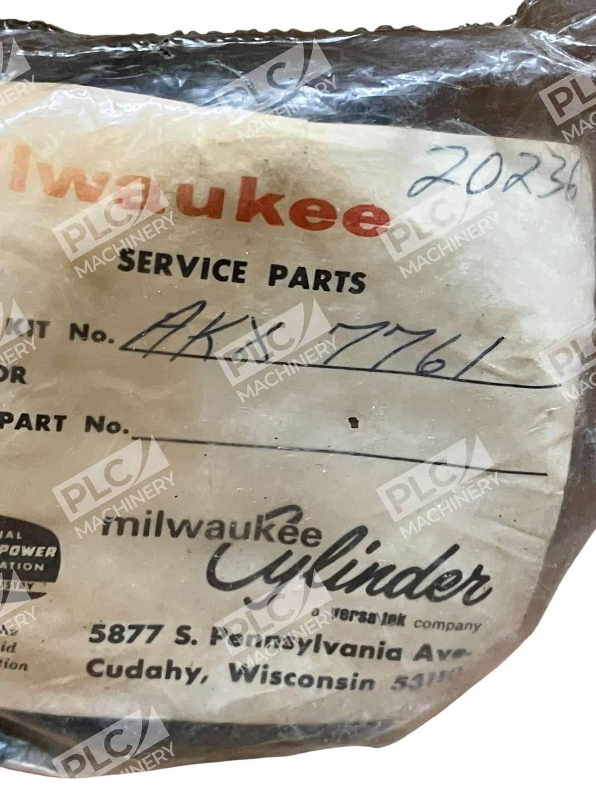 Milwaukee Cylinder AKX 7761 Pneumatic & Hydraulic Cylinder Repair Kit - Image 5