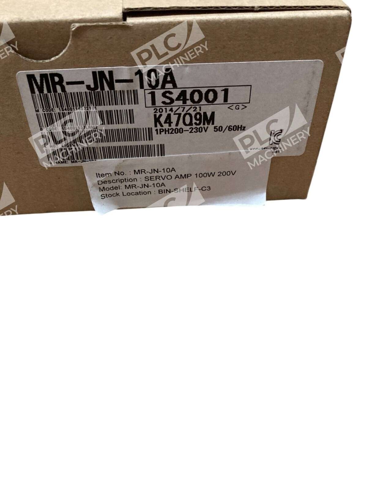 Mitsubishi MR-JN-10A 100W AC Servo Amplifier 200-230V Industrial Automation - Image 4