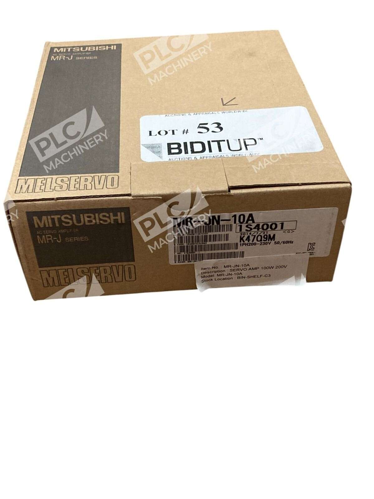 Mitsubishi MR-JN-10A 100W AC Servo Amplifier 200-230V Industrial Automation