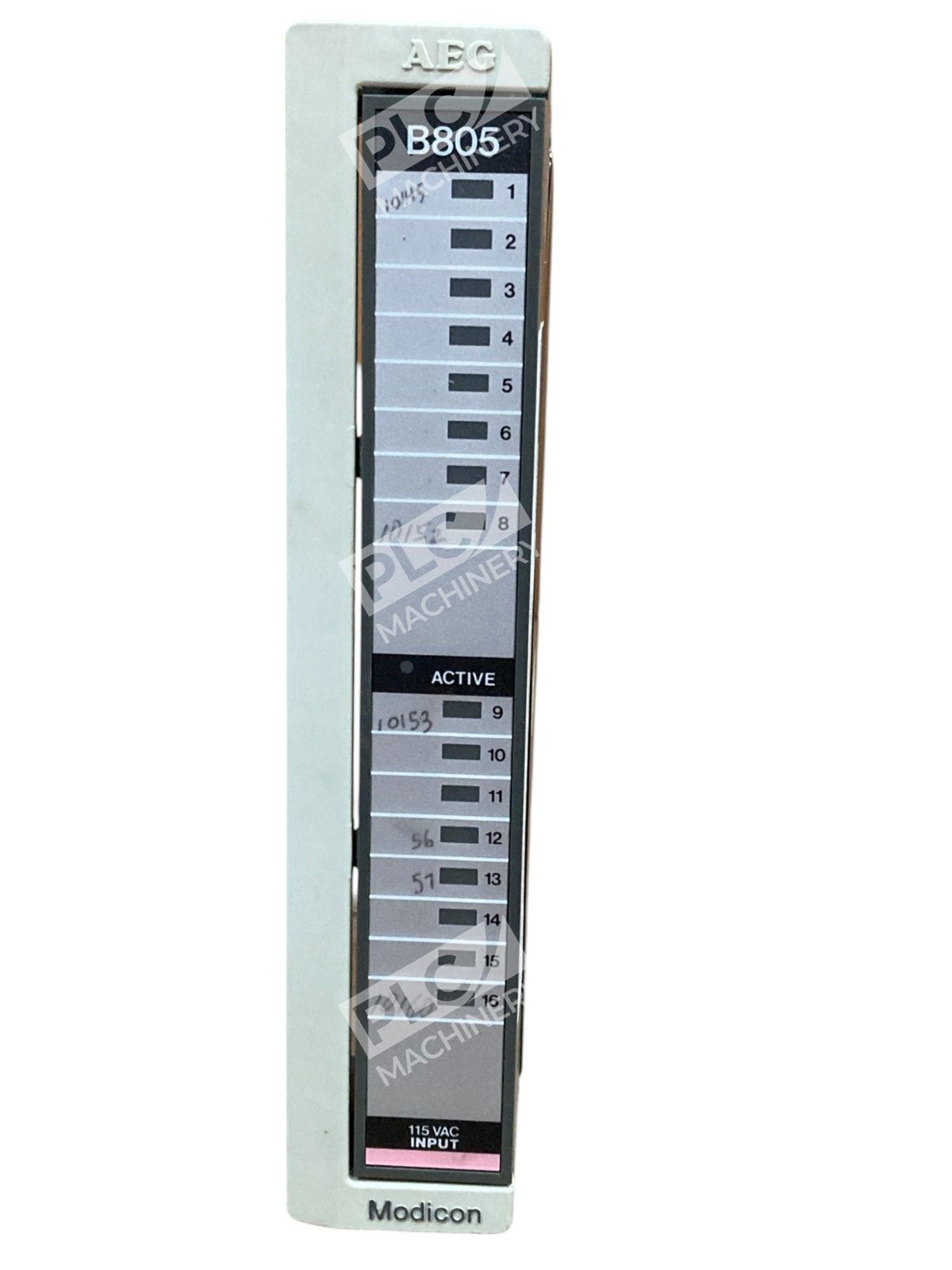 Modicon AEG B805 Active Light 115VAC Input Module AS-B805-016