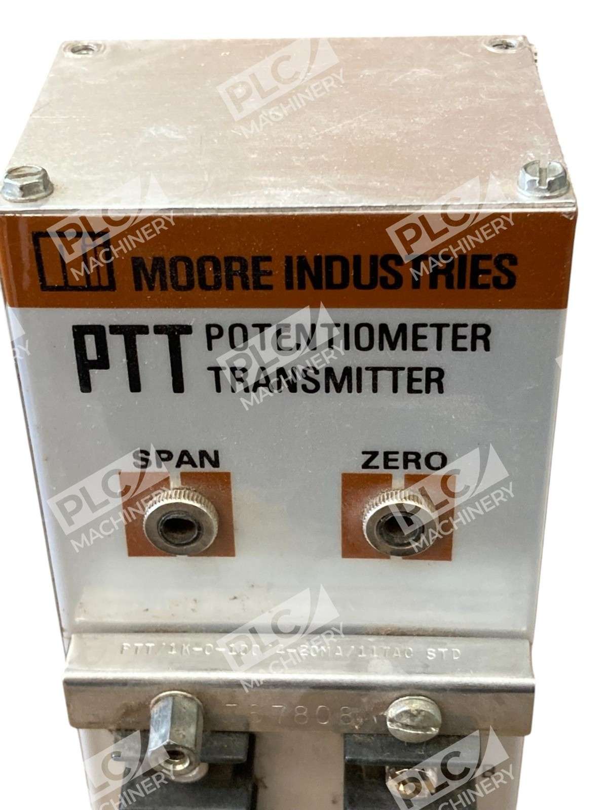 Moore Industries PTT PTT/1K-0-100/4-20MA/117AC STD Potentiometer Transmitter - Image 3