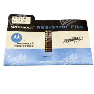 Motorola Resistor File 6-5672 180 Ohm 1/2W ±5% Carbon Composition NOS