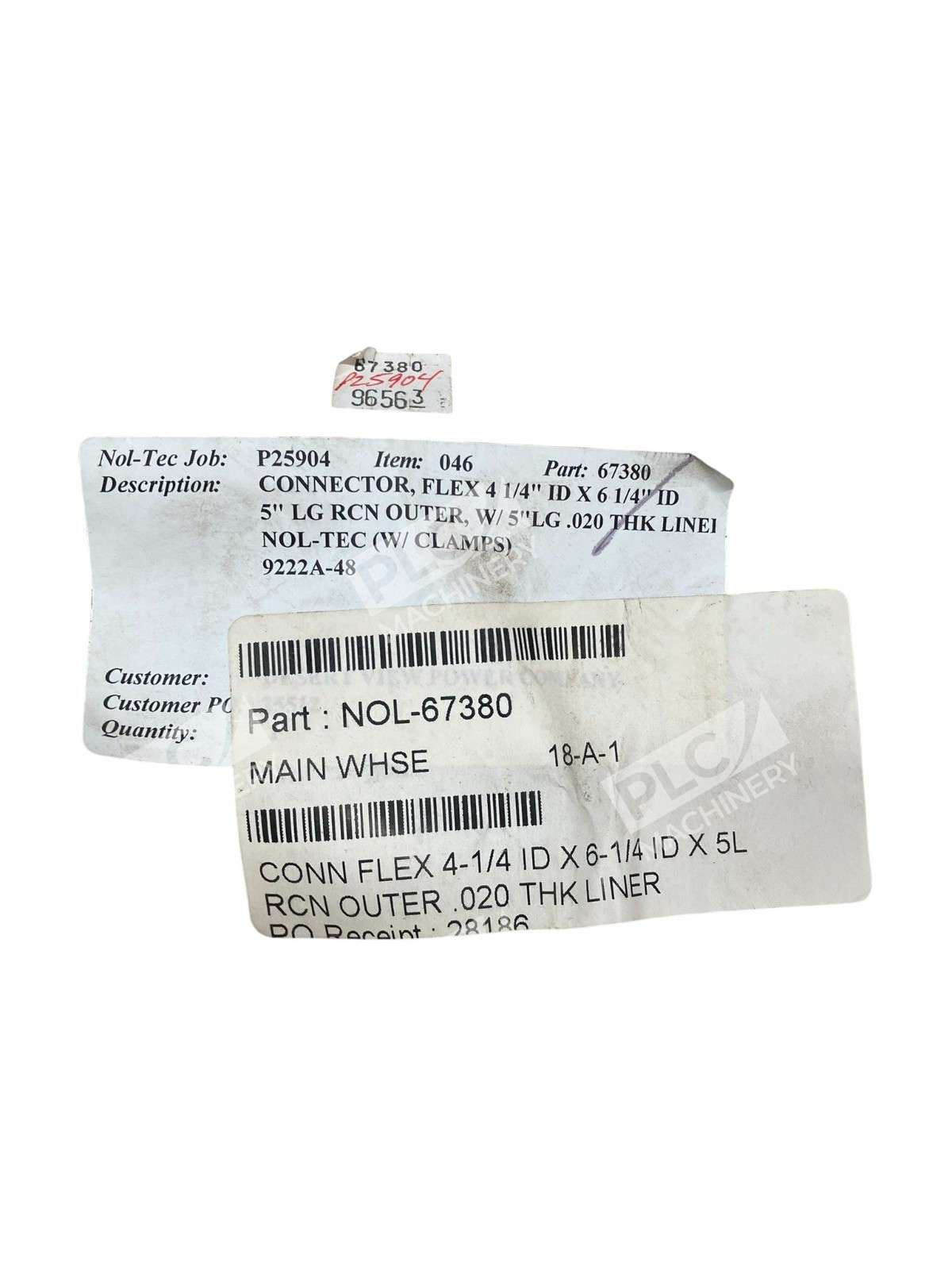 Nol-Tec 67380 Flexible Connector with Clamp 4¼"-6¼" - Image 4