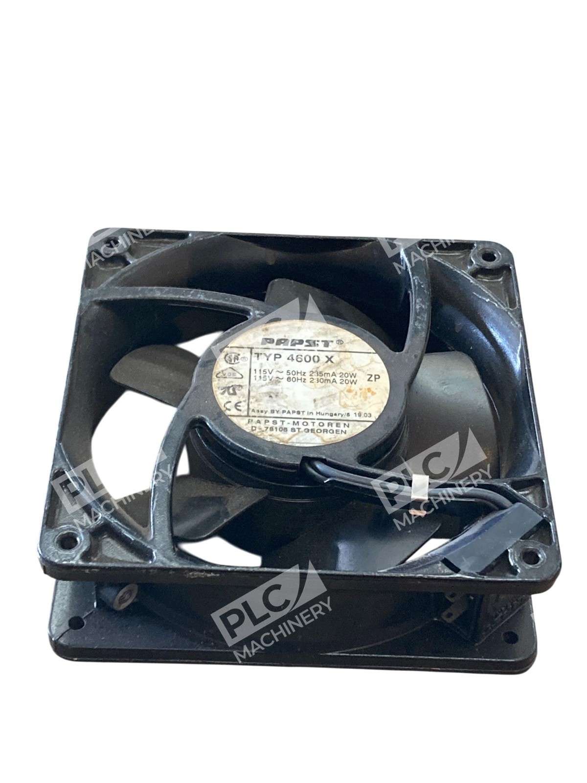 PAPST-Motoren 4600 X AC Axial Cooling Fan 115VAC 119x119x38mm Metal
