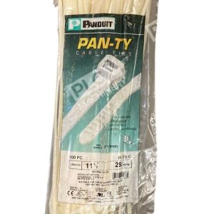 Panduit Pan-Ty 11.5" 292mm 11-1/2" Cable Ties PLT3S-C (Bag of 100)
