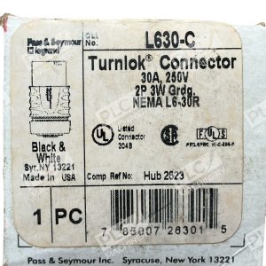 Pass & Seymour L630-C Turnlok Connector Legrand New