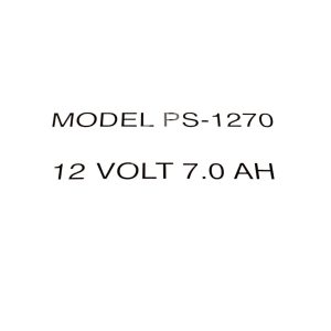 Power Sonic PS 12V 70A Sealed Rechargeable Battery PS 1270 F1 226822177442