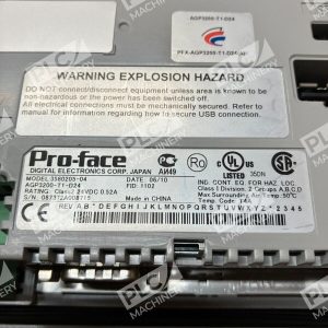Pro face AGP3200 T1 D24 Operator Interface Digital Electronics 3580205 04 226985492412