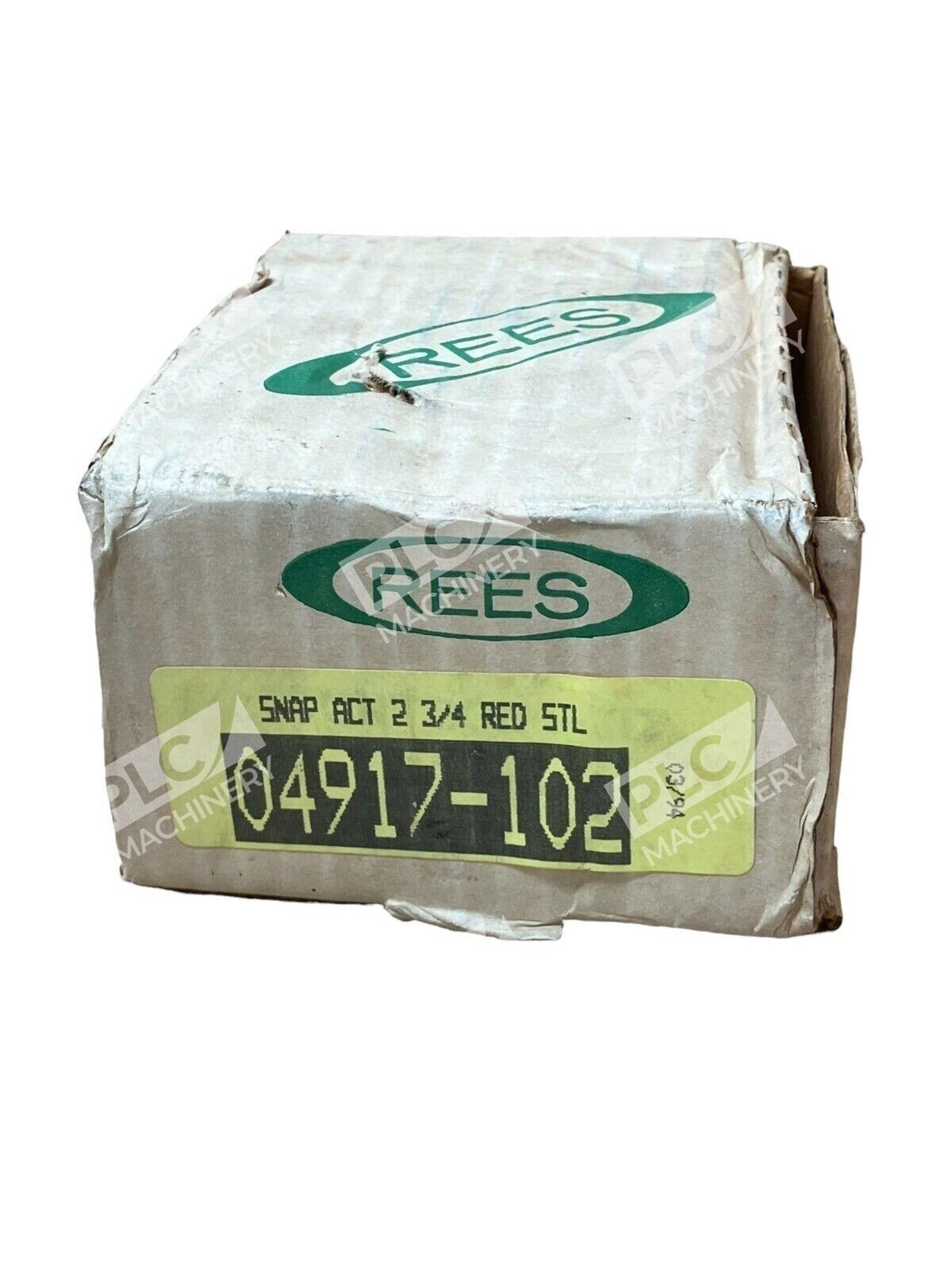 Rees 04917-102 Flat Red Plunger Switch 2-3/4"