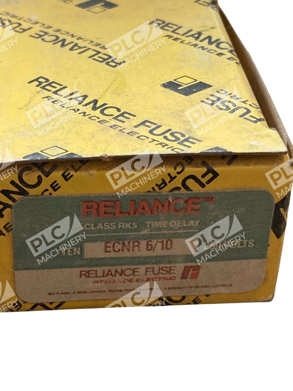 Reliance ECNR 6/10 Class Rk5 Time-Delay Current-Limiting Fuse Box of 10 - Image 4