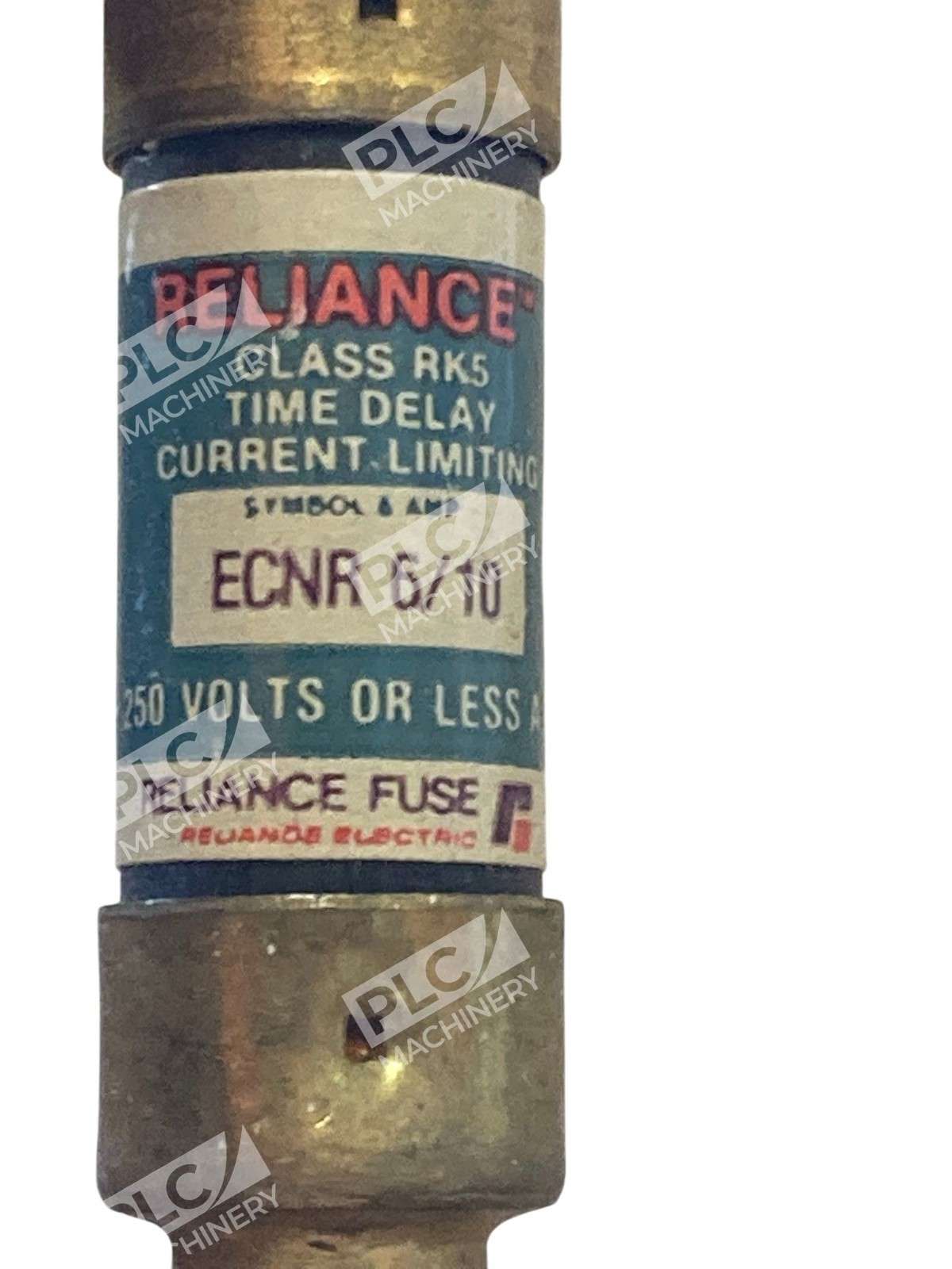 Reliance ECNR 6/10 Class Rk5 Time-Delay Current-Limiting Fuse Box of 10 - Image 8