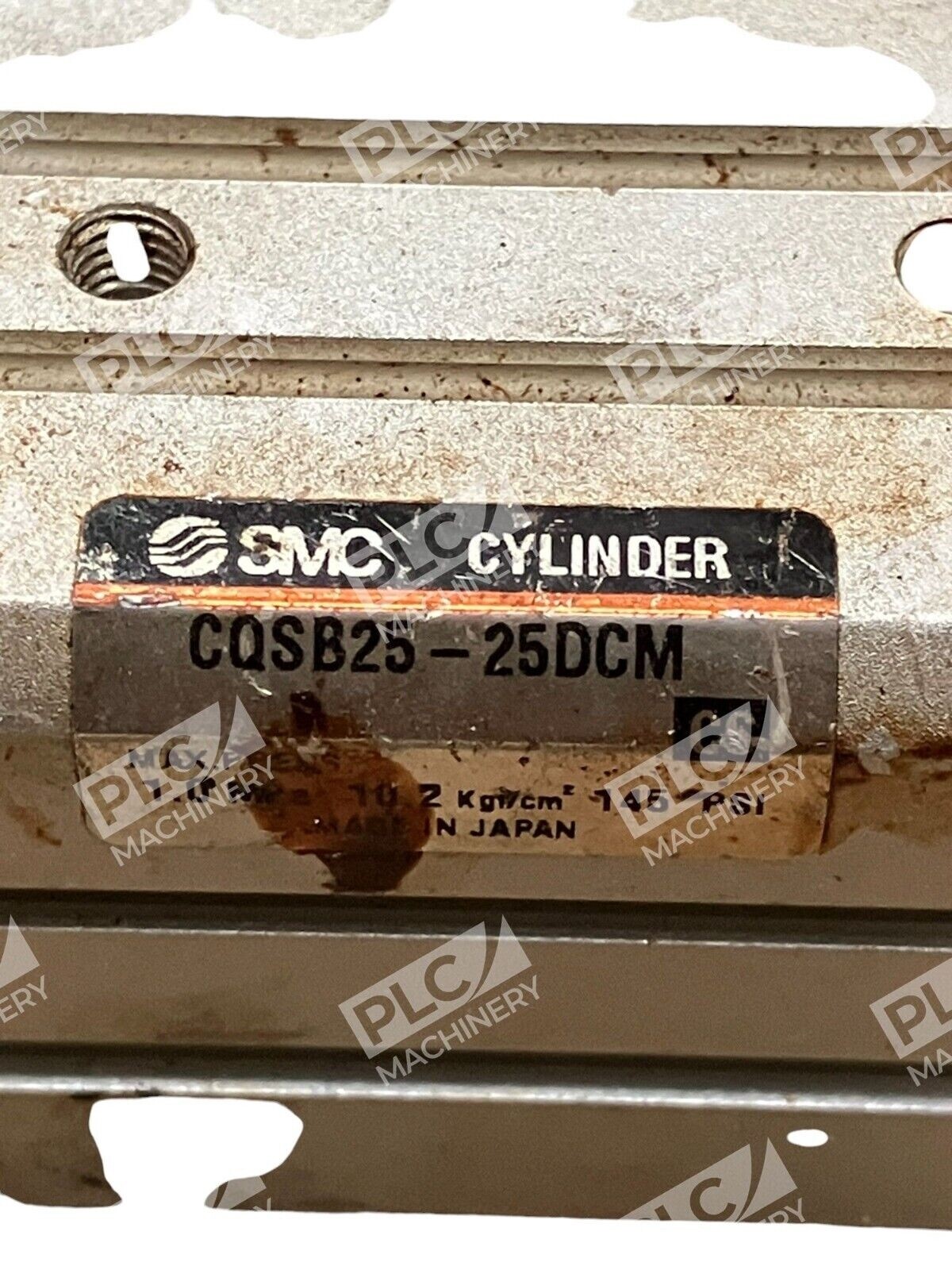 SMC 25mm Bore 25mm Stroke Double Acting Single Rod Compact Cylinder CQSB25-25DCM - Image 3