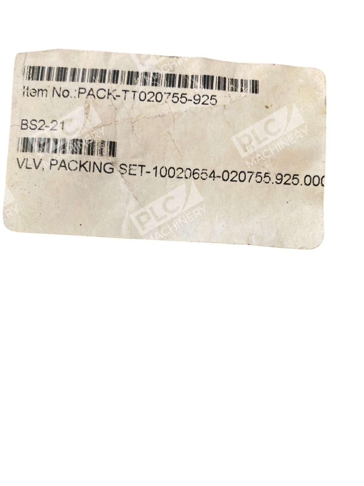 STD VEE PACKING SET, 1.5 Stem - Image 4