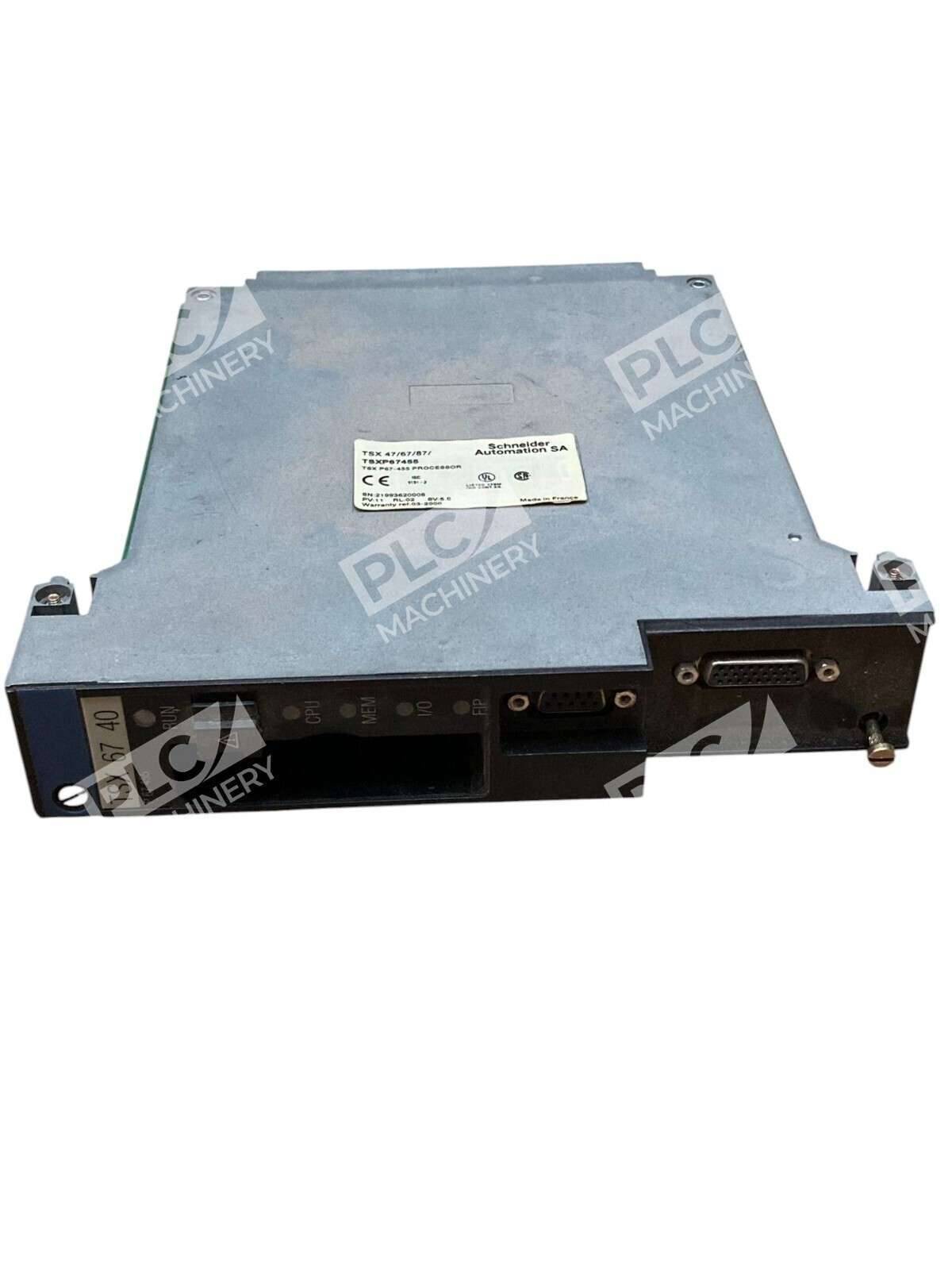 Schneider Electric TSXP67455 PLC CPU Processor Module TSX 47/67/87 Series - Image 3