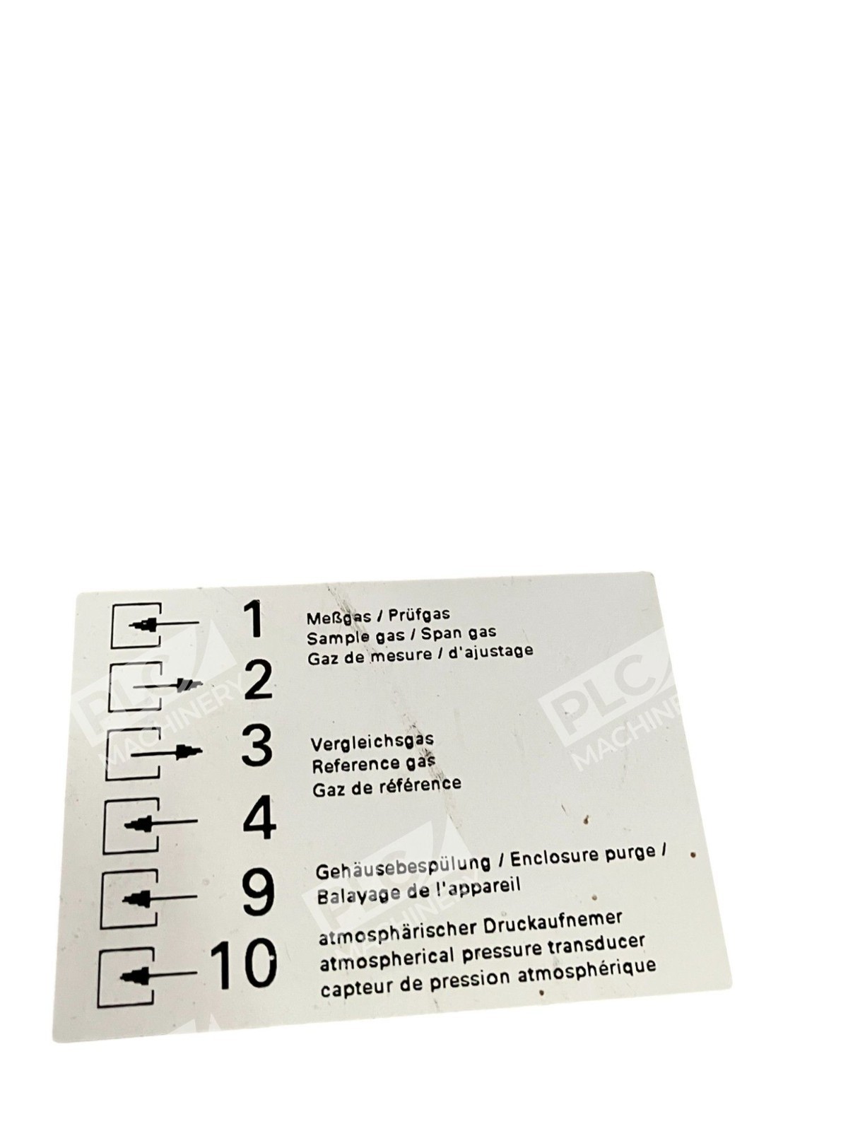 Siemens Ultramat 6 E 100-120V 40VA 48...63Hz Gas Analyzer 7MB2121-1BE00-0AA1 - Image 5