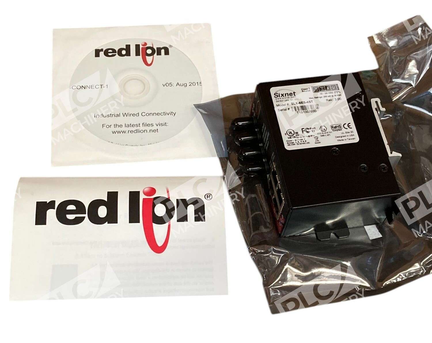 Sixnet Red Lion Controls 6 Port Unmanaged Telecom Switcher SLX-6ES-4ST - Image 4