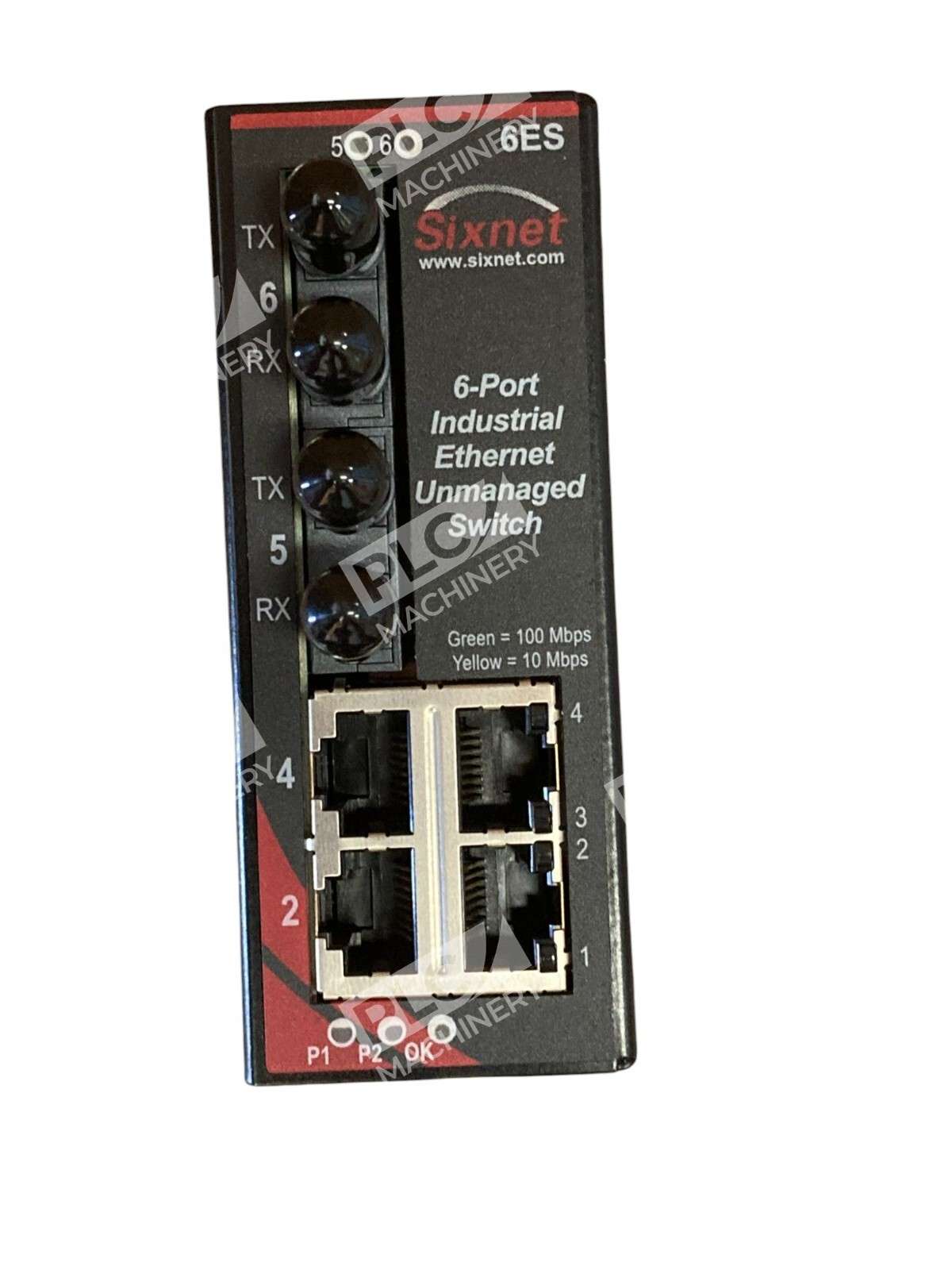 Sixnet Red Lion Controls 6 Port Unmanaged Telecom Switcher SLX-6ES-4ST - Image 6