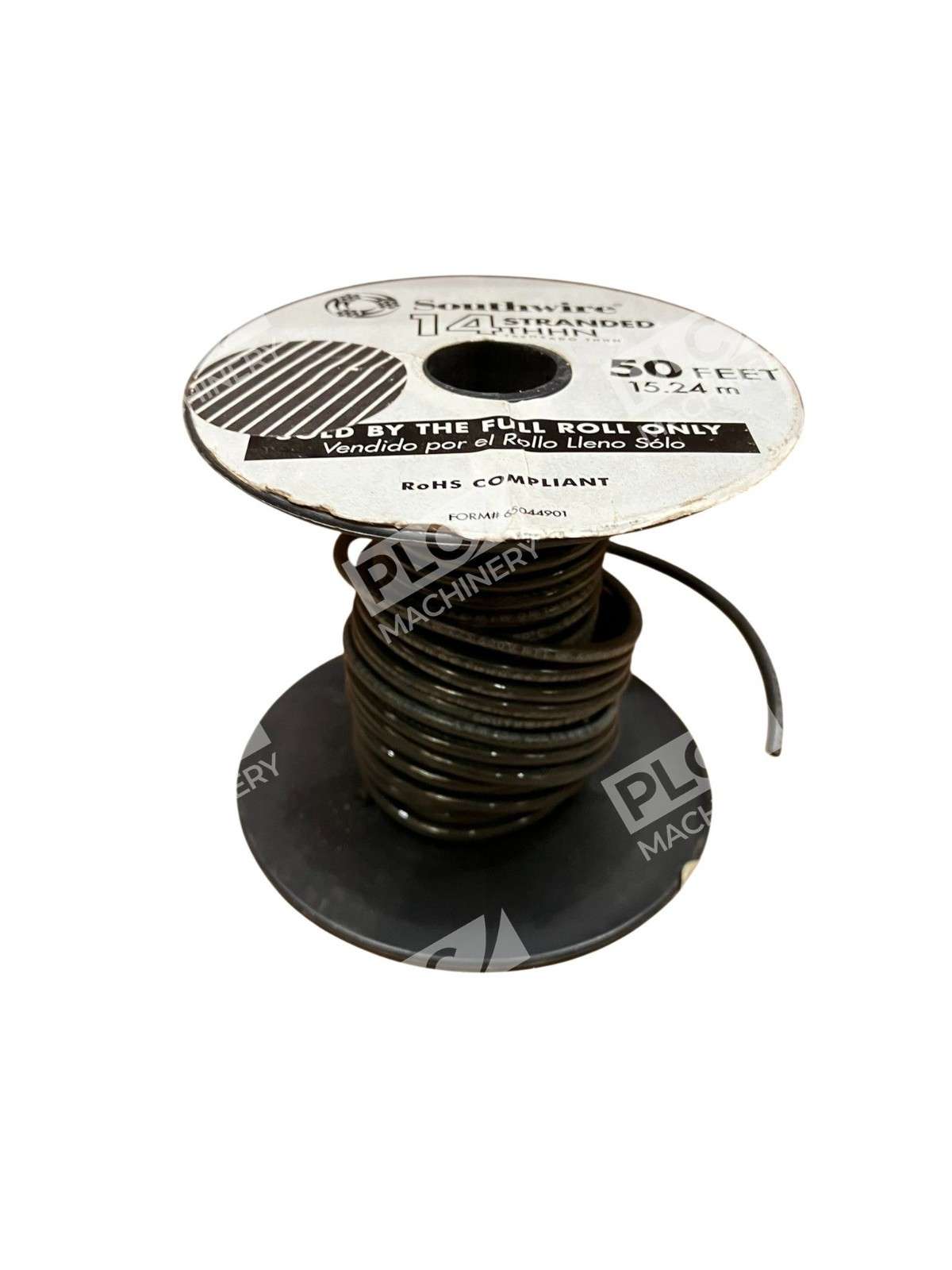 Southwire THHN 14 Str Cu Bk 50SpC 14 AWG THHN Stranded Copper Wire 600V 50ft