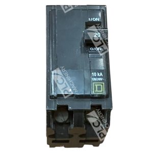 Square D 20A L04696 2 Pole Type QO Circuit Breaker QO220CP