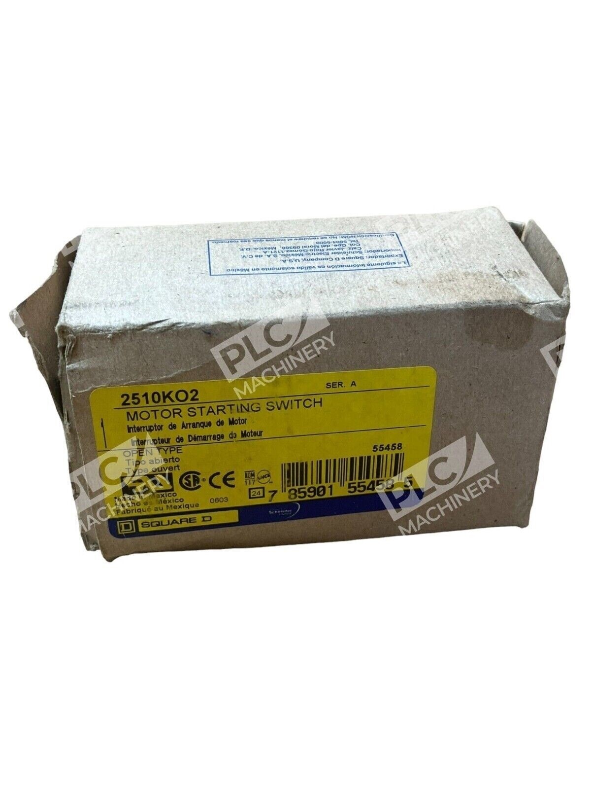 Square D 2510KO2 /A Motor Starting Switch