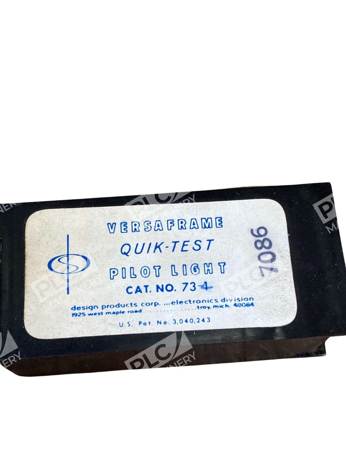 Versaframe Quik-Test Pilot Light Cat No. 73-4 – Design Products Corp 73-1 - Image 8