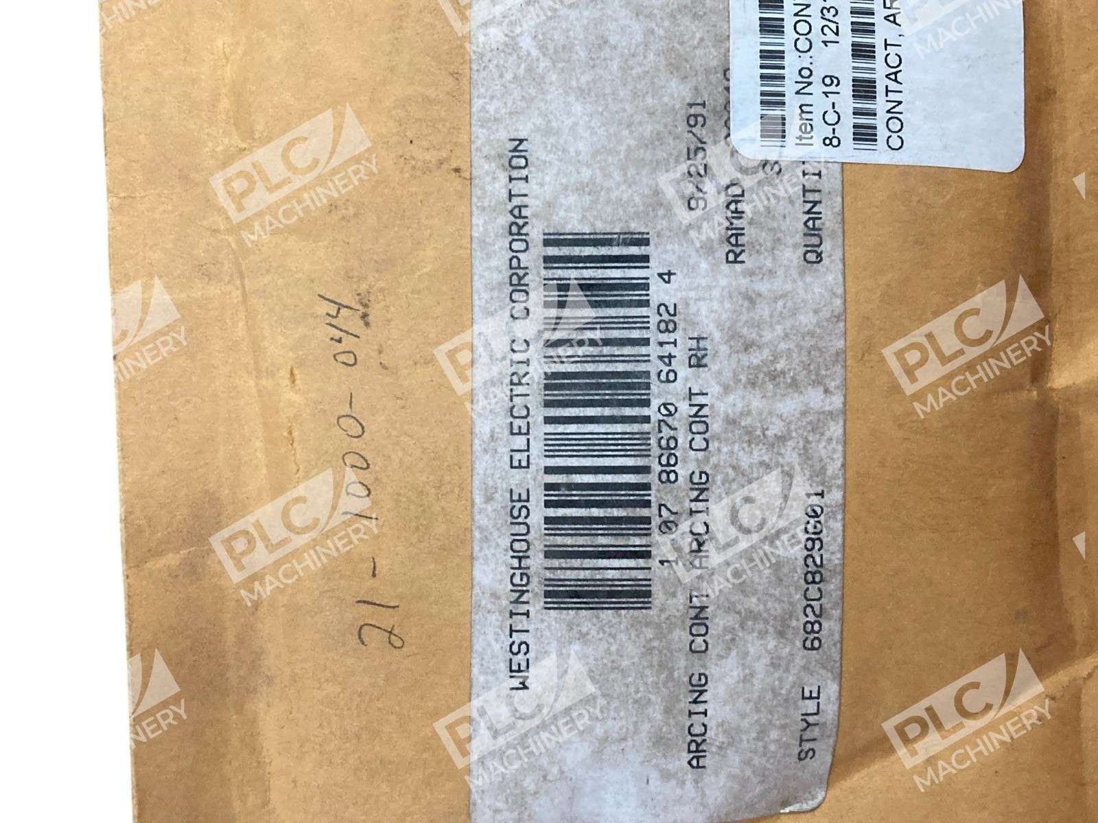 Westinghouse 682C829G01 Stationary Arcing Contact Right Hand R.H. - Image 3