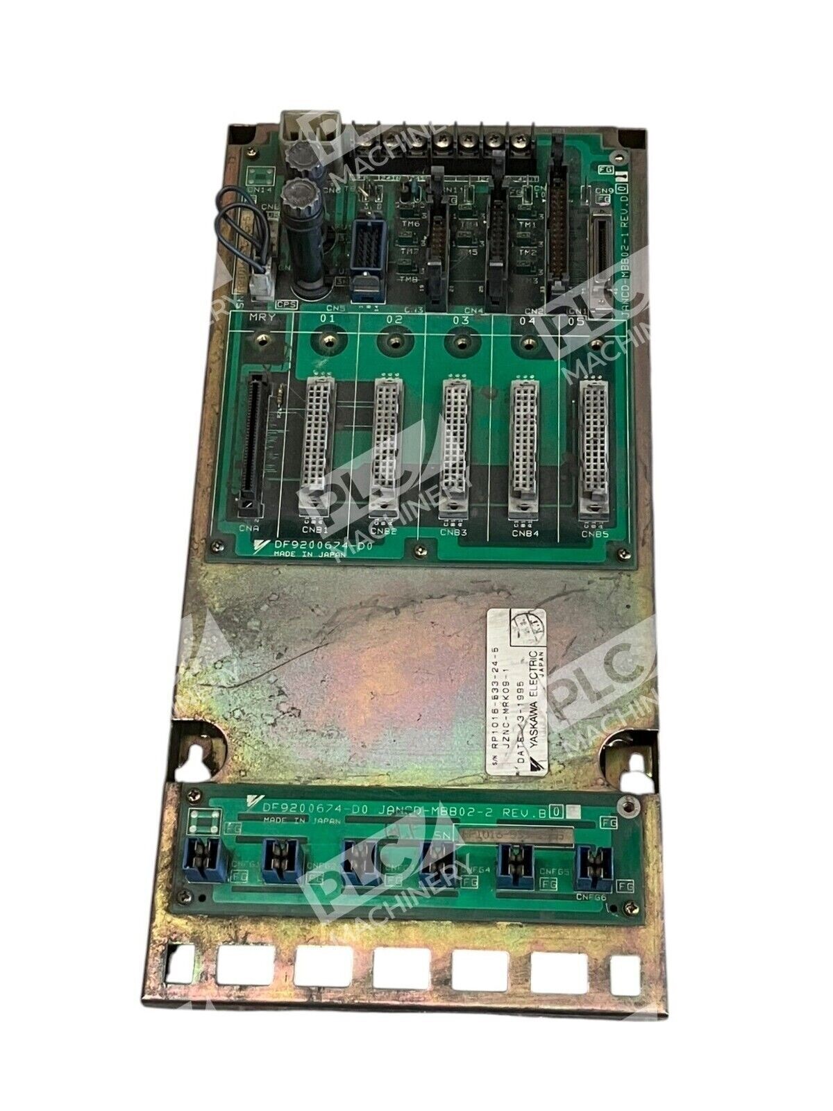Yaskawa DF9200674-D0 JANCD-MSV01B JANCD-MBB02-2 Rev B Control Board JZNC-MRK09-1 - Image 6