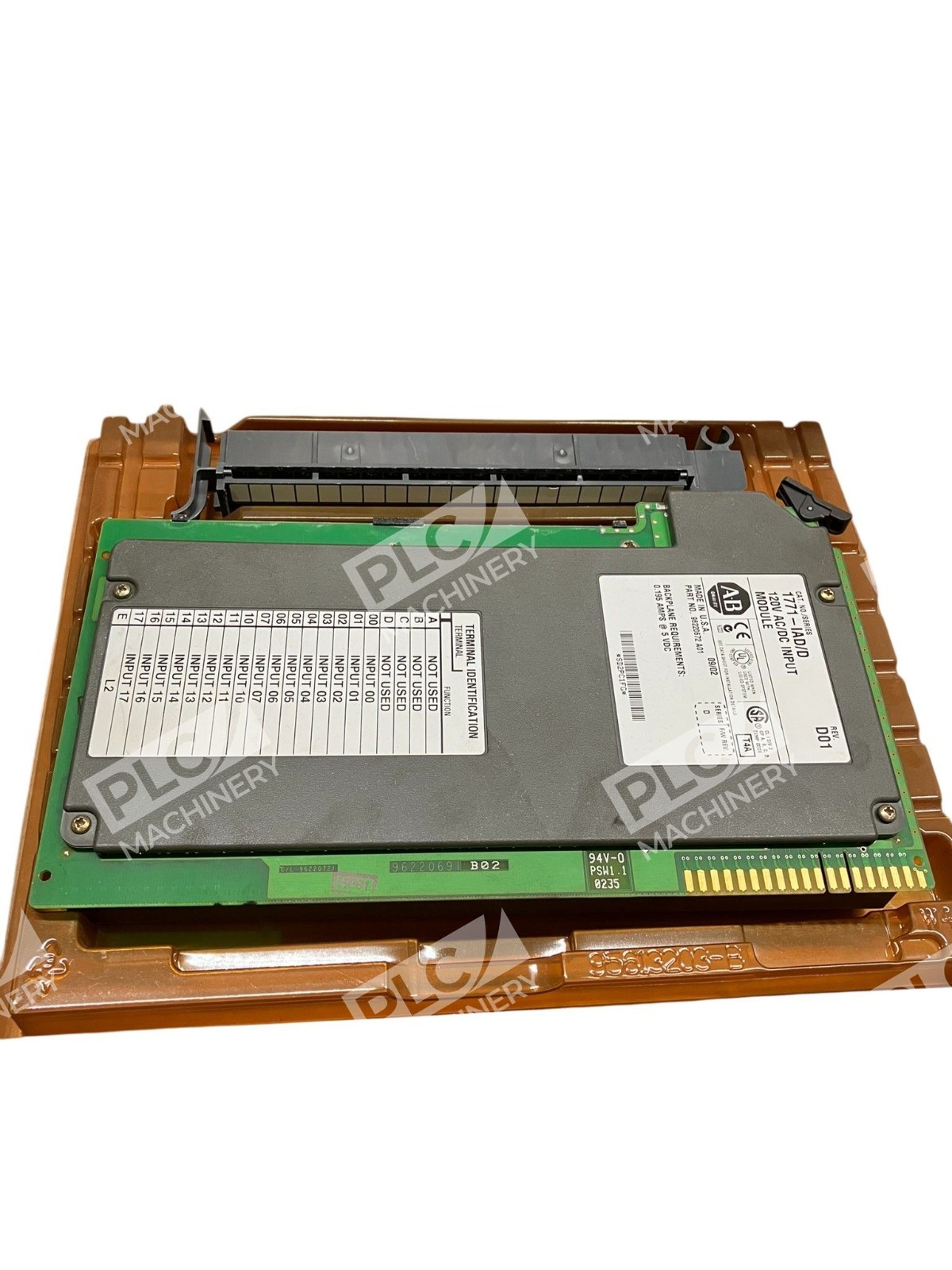 Allen Bradley AB 120V AC/DC Input Module 1771-IAD /D Rev D01 - Image 4