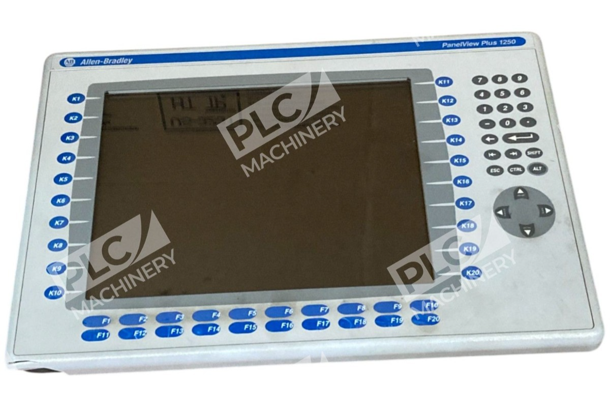Allen Bradley AB Color Keypad Display Module Panelview Plus 1250 2711P-RDK12C /C
