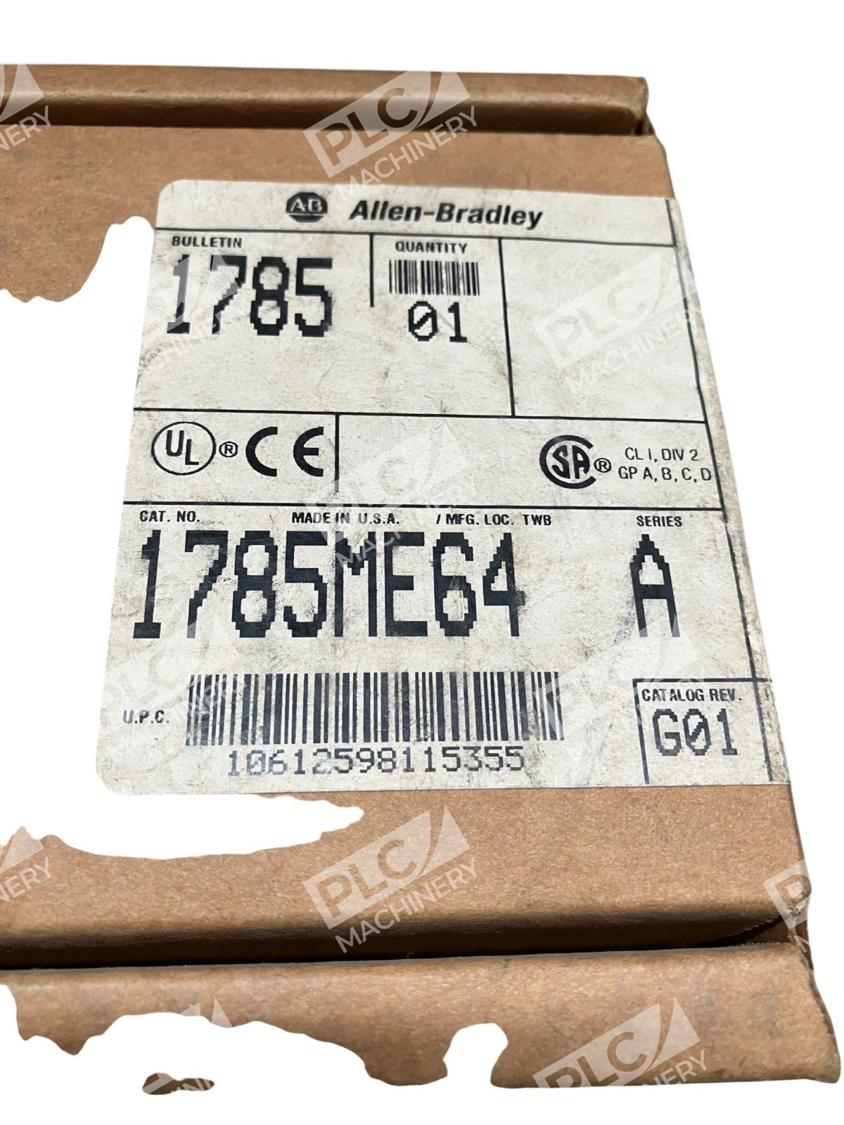 Allen Bradley AB Memory Cartridge EEPROM 1785-ME64 /A - Image 3