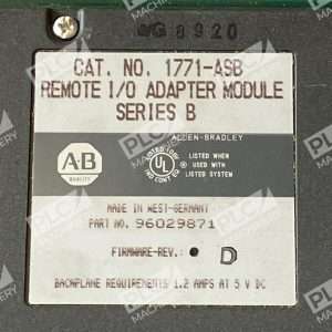 Allen Bradley AB Remote IO Adapter Module 1771 ASB B 226796687403