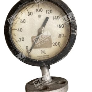 Ashcroft Maxisafe 0-200PSI Pressure Gauge G200CAS