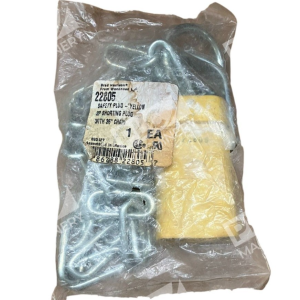 Brad Harrison Woodhead Yellow Safety 2P Shorting Plug With 36" Chain 22805