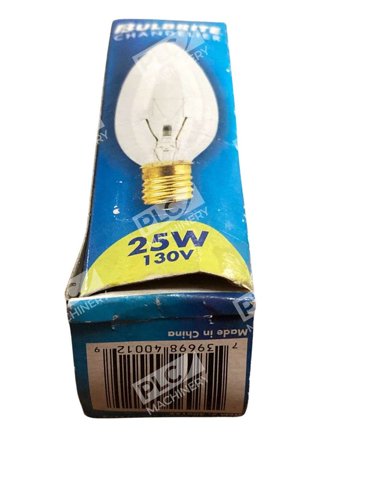 Bulbrite Chandelier 25CTC/25/3 Torpedo Clear Bulb 25W 130V Candelabra - Image 3