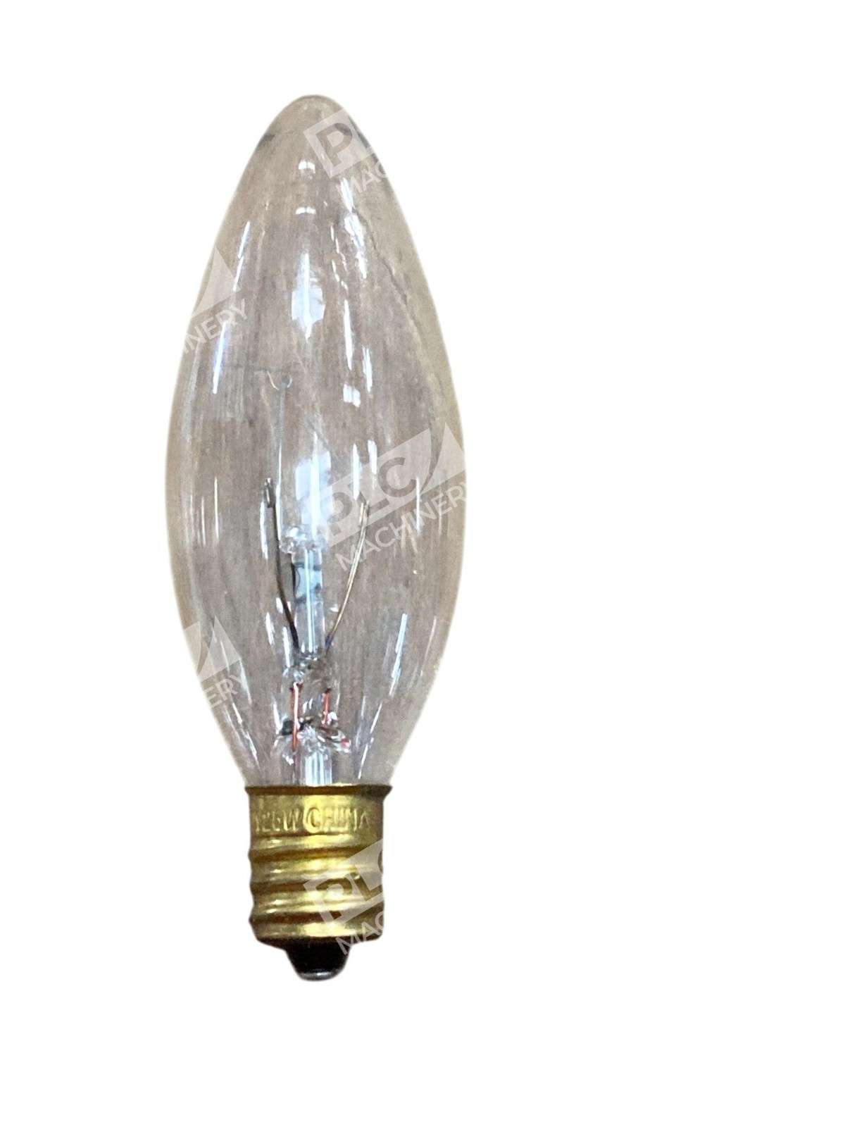 Bulbrite Chandelier 25CTC/25/3 Torpedo Clear Bulb 25W 130V Candelabra - Image 6
