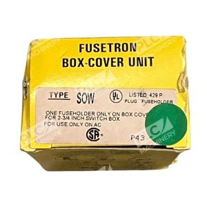 Bussmann Cooper Fusetron Fuseholder Plug SOW