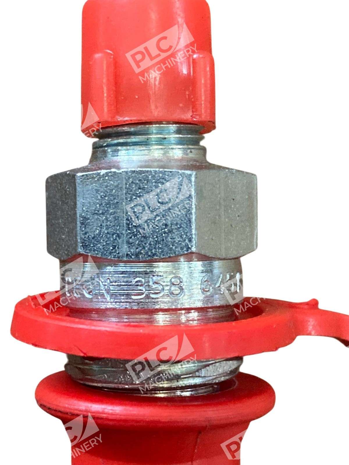 CEJN 358-6451-JH Hydraulic Test Point Quick Connect Male Plug w/ Dust Cap - Image 7