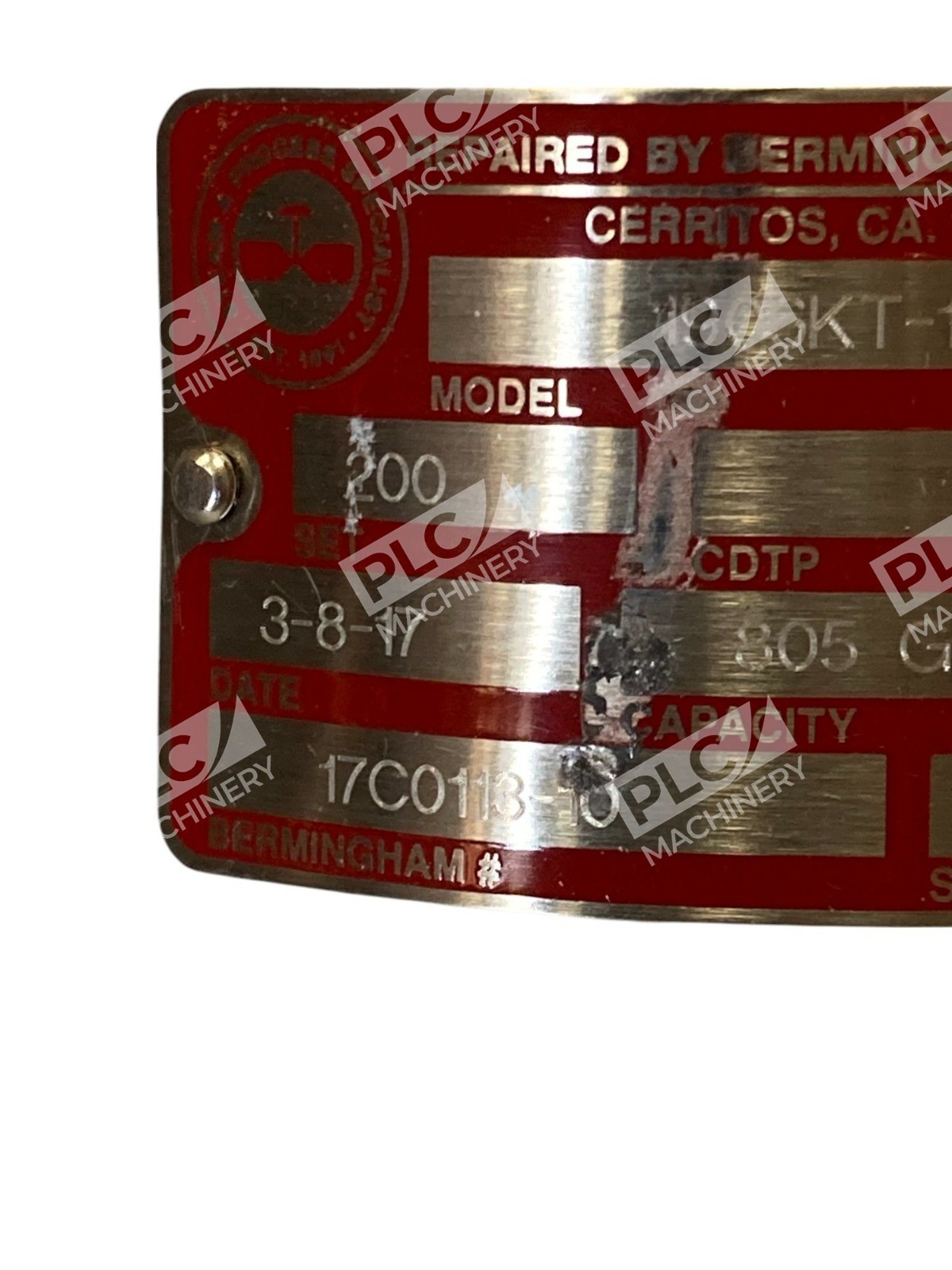 Consolidated Valves Dresser 3 200PSI Relief Valve 1906KT-1-XLS1 - Image 13