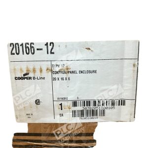 Cooper B Line 20166 12 Type 12 Control Panel Enclosure 20X16X6 226984934683