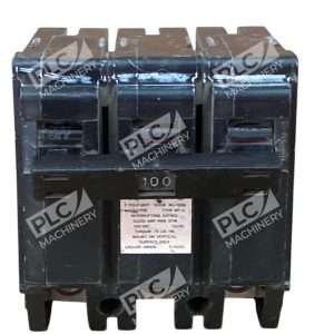 Crouse-Hinds MJ-1359 Type MP-A, 100 Amp,3-pole circuit breaker.