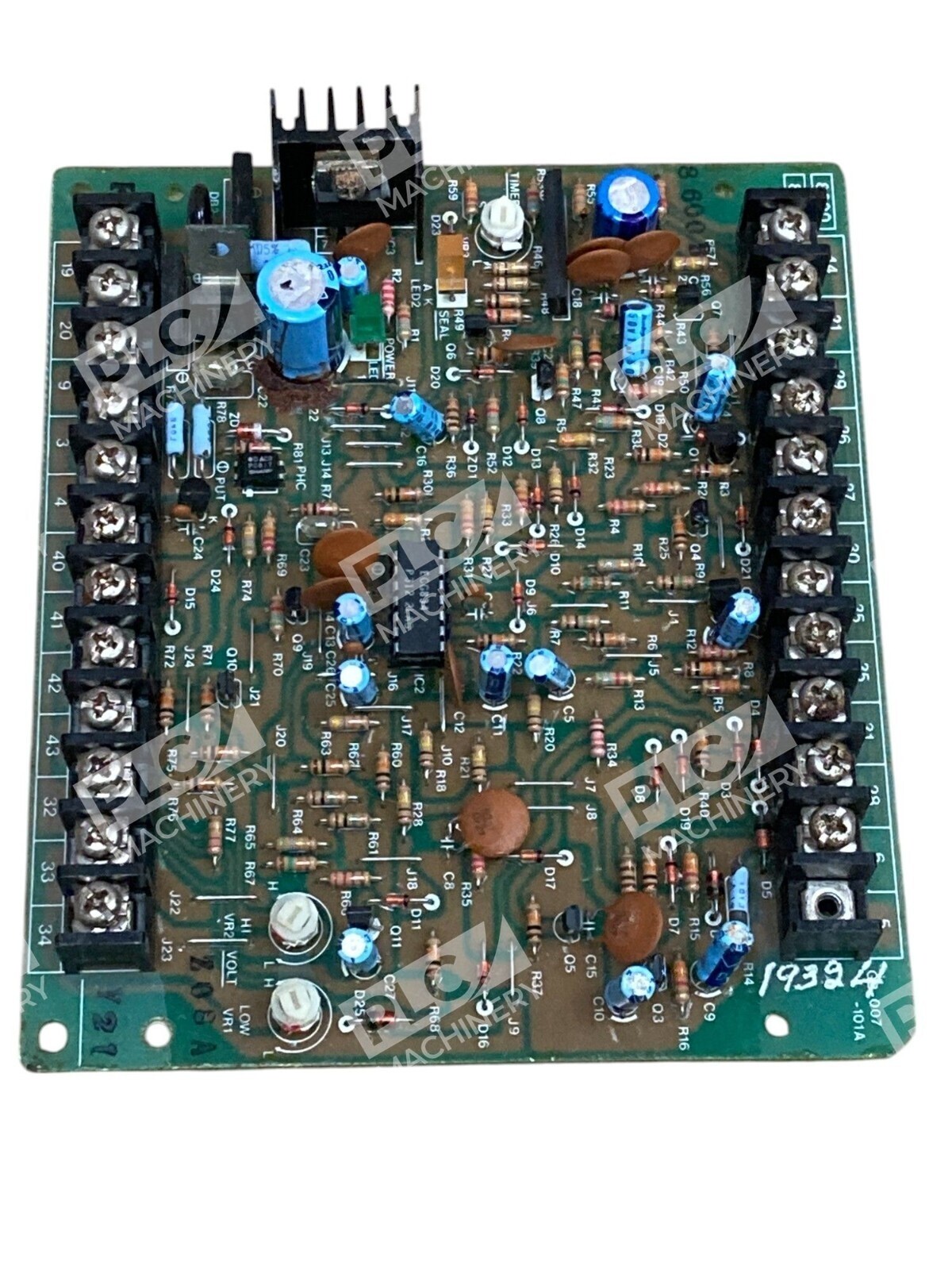 Cryovac PCB 016545 8600 B 8610 Circuit Board GB-007-101B