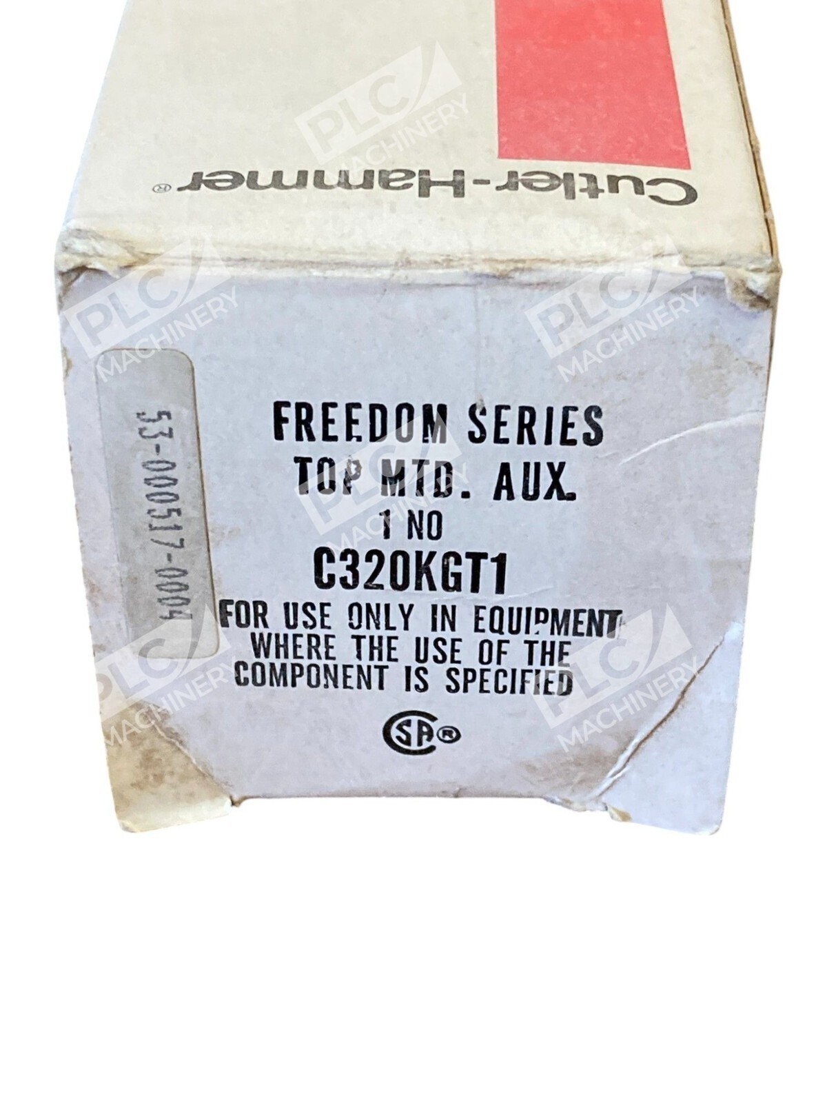 Cutler Hammer Eaton 6A 600V Freedom Series Auxiliary Contact C320KGT1 /A1 - Image 3