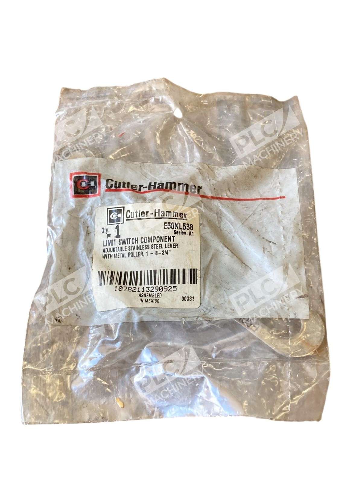 Cutler Hummer E50KL538 Series A1 Limit Switch Component Adjustable Lever - Image 3